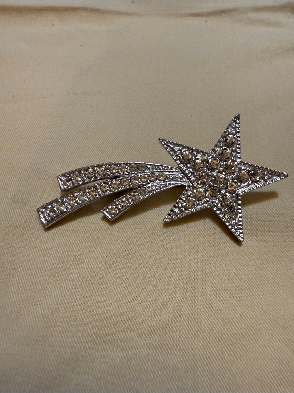 Vintage Shooting Star Brooch